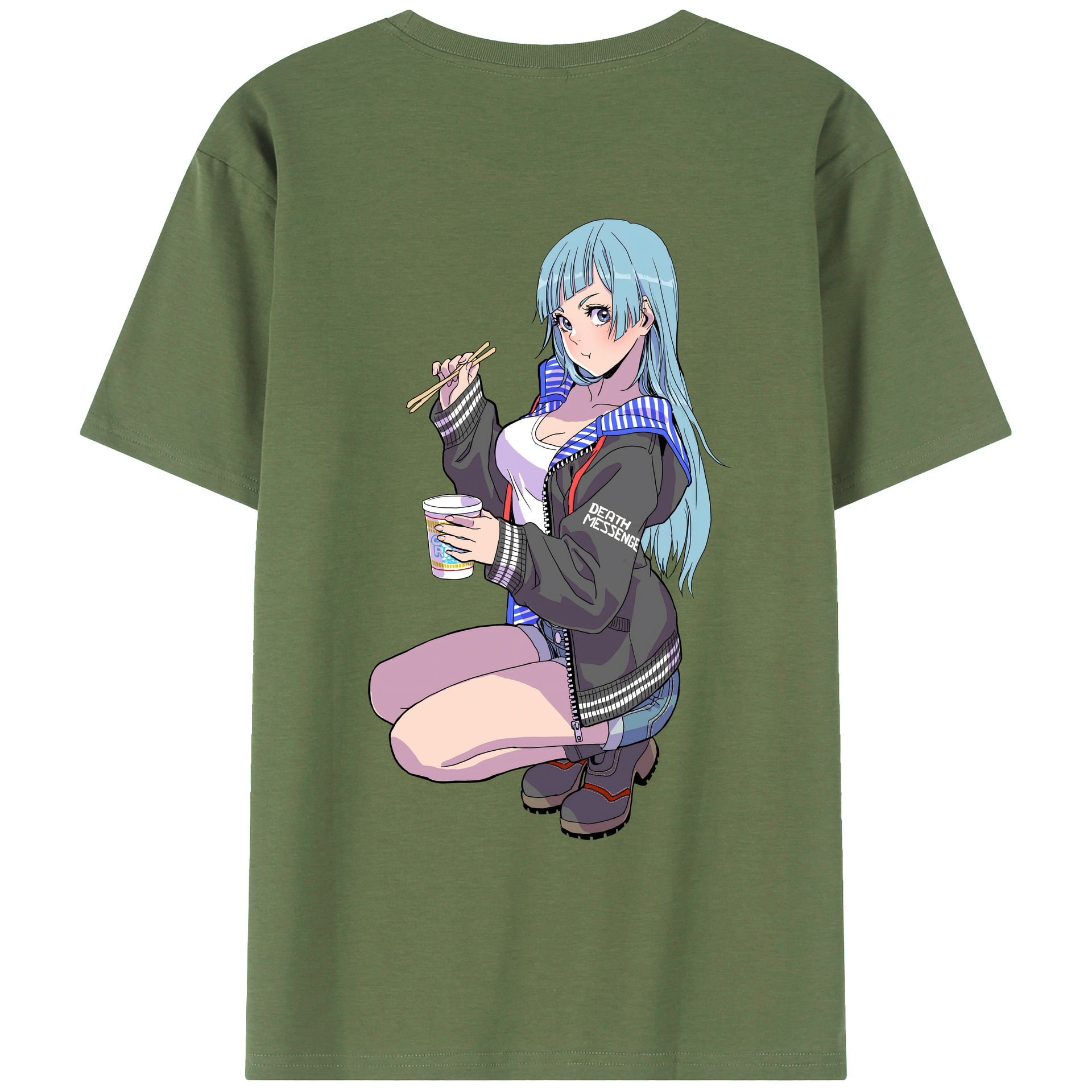 （画像用） 呪術廻戦 Jujutsu Kaisen 綿100％ メンズ半袖Tシャツ（バックプリント） 通気性